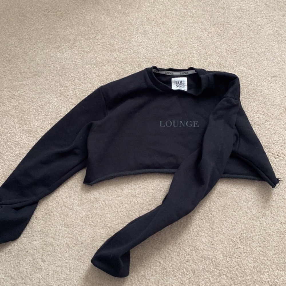 Lounge Apparel Cropped Crew